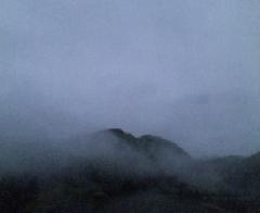 濃霧の中国山地